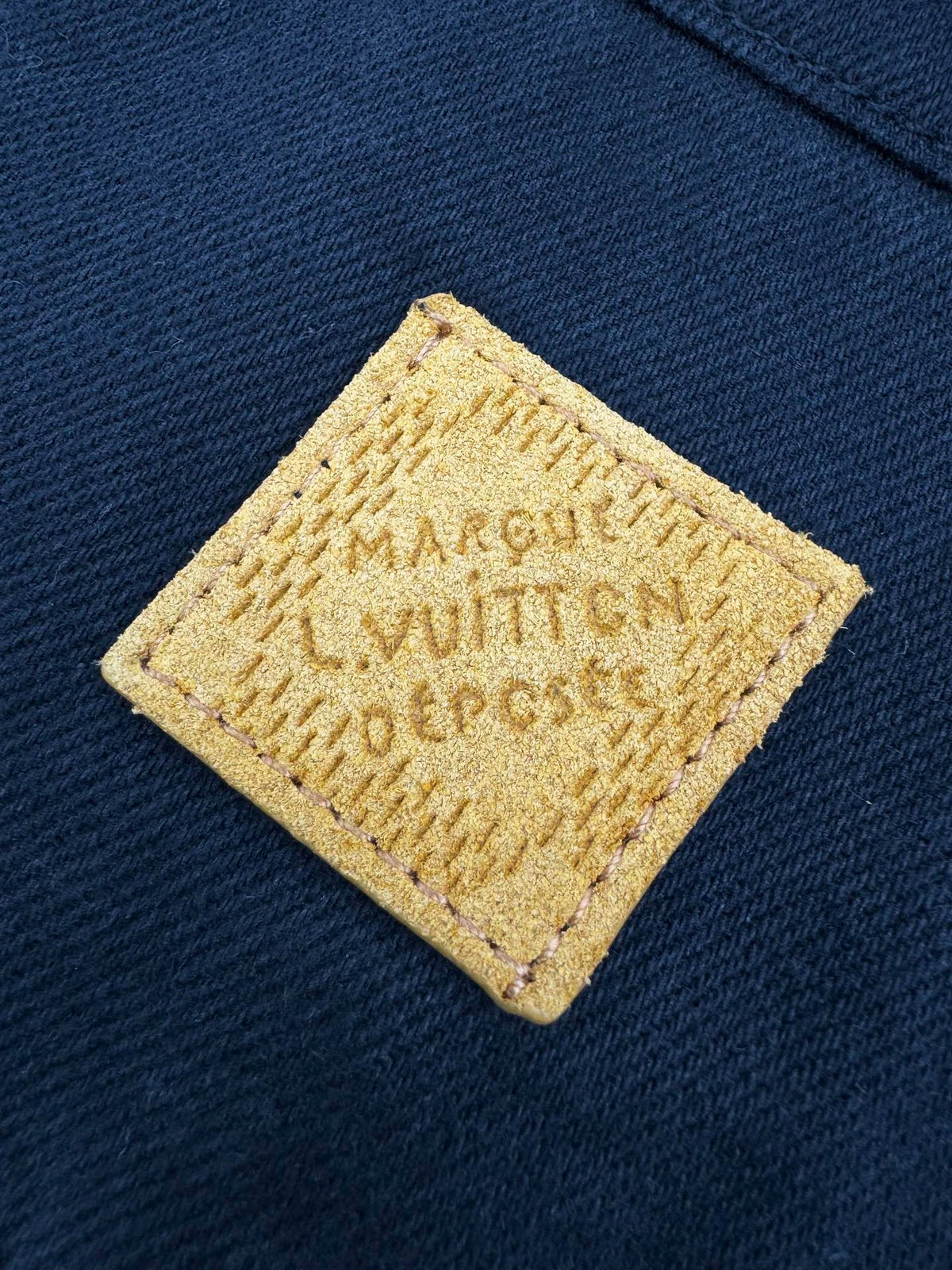 Louis Vuitton Garment-Dyed Denim Type II Trucker Jacket