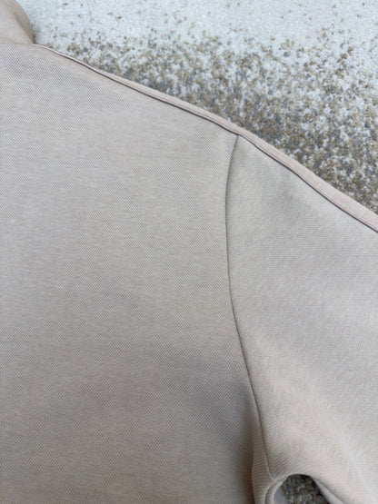 Dior Oblique Track Jacket "Beige Cotton-Blend Jersey"