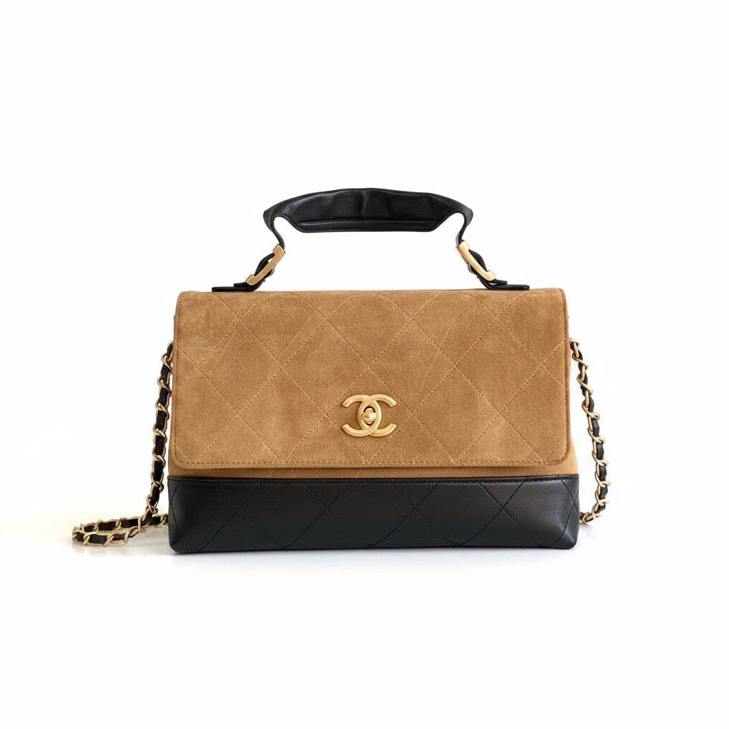 Chanel Flap Bag with Top Handle