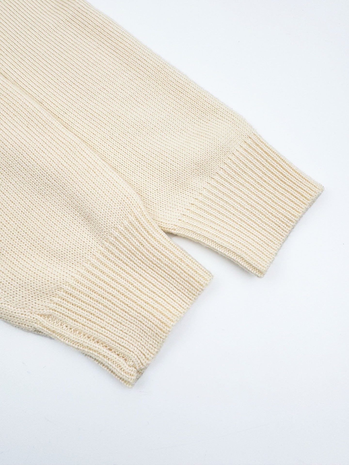 Dior Ribbon Sweater "White Wool Jersey"