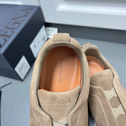 Zegna Triple Stitch "Beige"