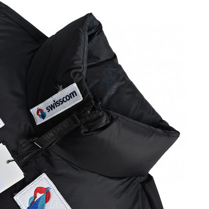 Descente Ski Down Jacket "Black-Blue Camo"