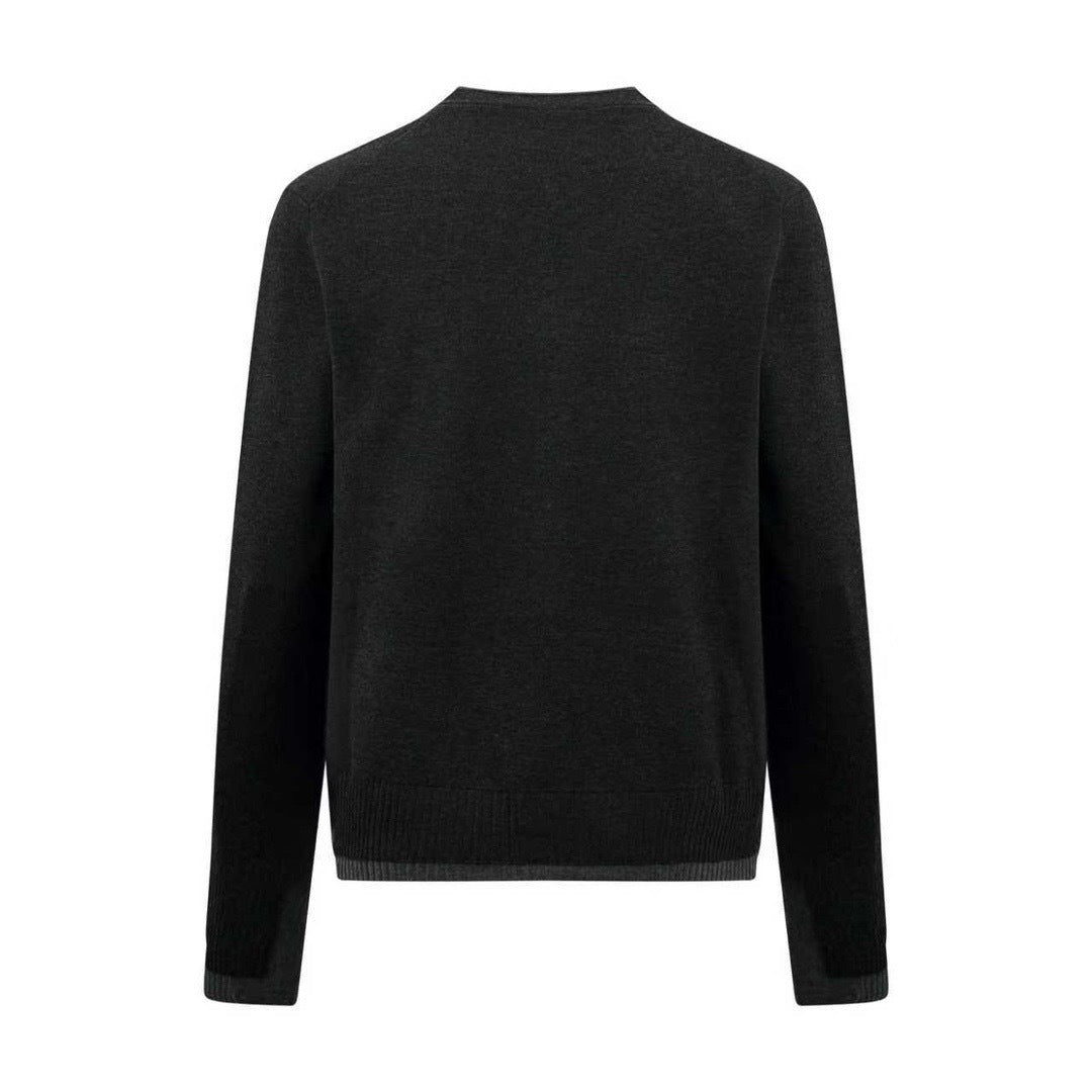 Miu Miu Silk Cashmere Cardigan Sweater "Black"