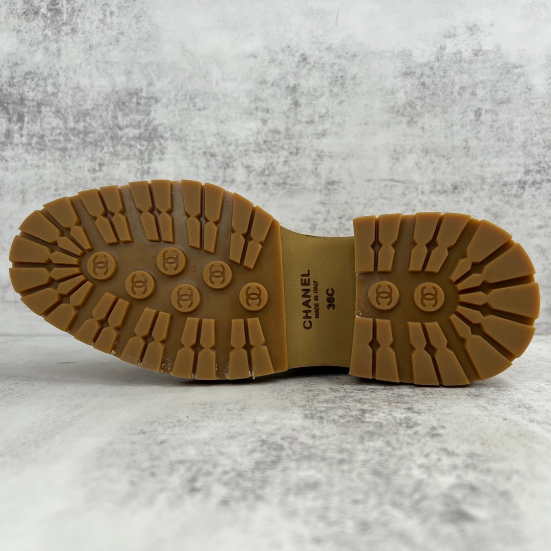 Chanel Chelsea Boots "Camel Brown"