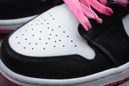 Air Jordan 1 Low "Black-Fuchsia"