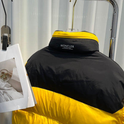 Moncler Peuplier Down Jacket "Yellow-Black"