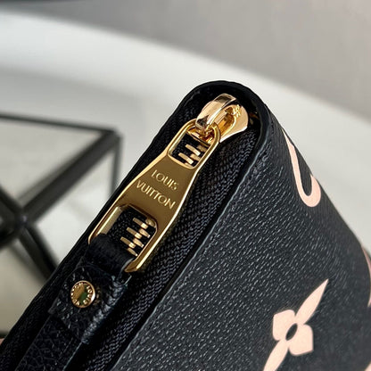 Louis Vuitton Zippy Wallet "Bicolor Monogram Empreinte Leather"