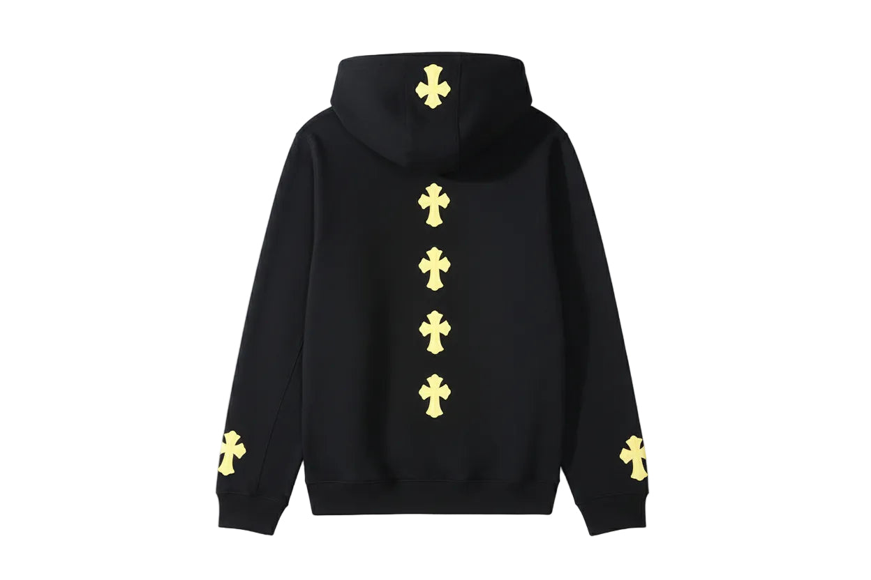 Chrome Hearts Hoodie "Black-Yellow"