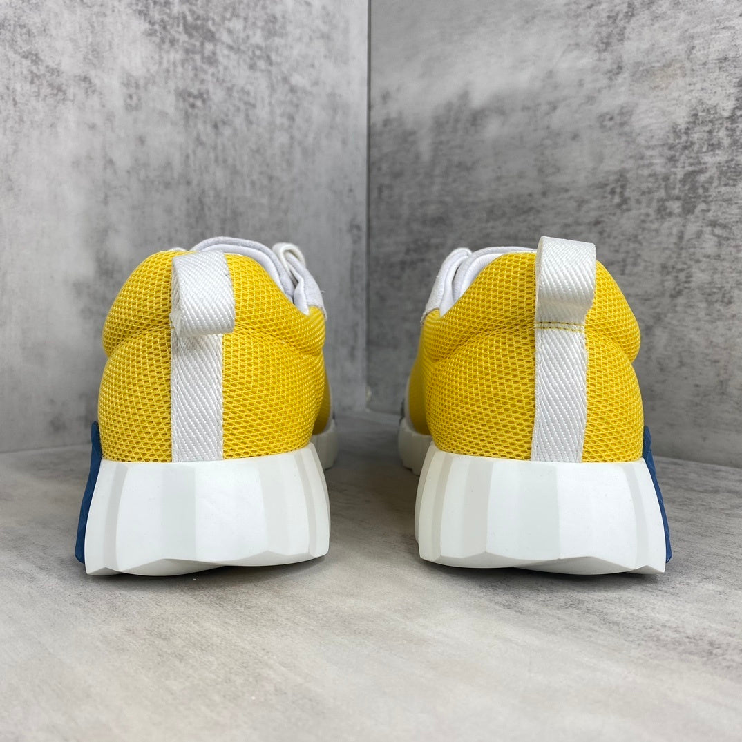Hermes Bouncing Sneakers "Yellow-Grey"