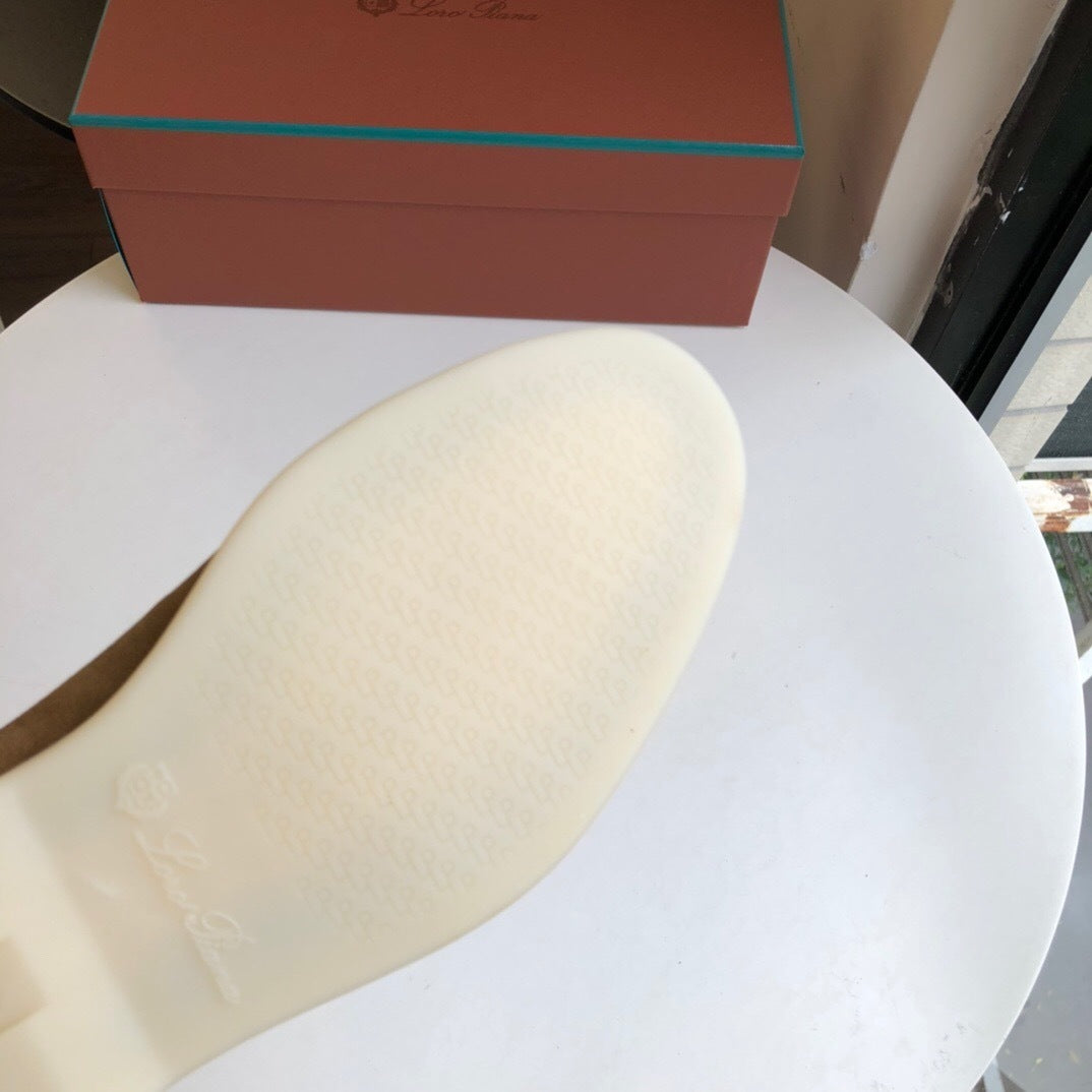 Loro Piana Summer Walk Loafers "Brown"