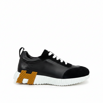 Hermes Bouncing Sneakers "Black-White"
