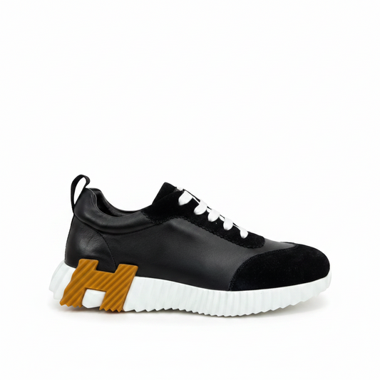 Hermes Bouncing Sneakers "Black-White"