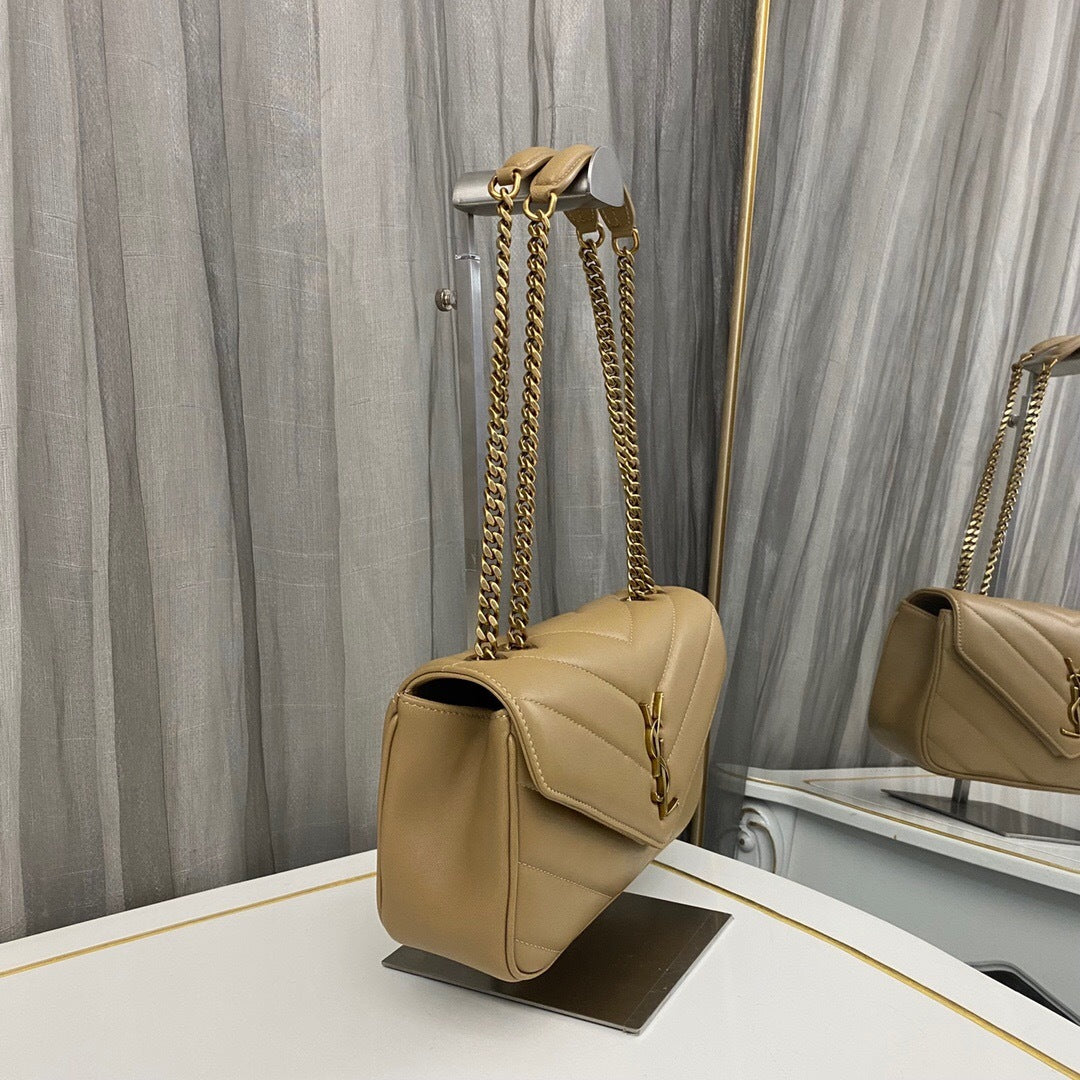 Saint Laurent Loulou Small Bag in Matelasse Lambskin