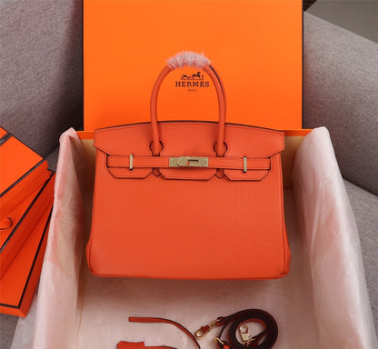 Hermès Birkin 35 Togo Leather Handbag