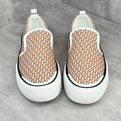 Hermes Gliss Slip-On "Beige-White"