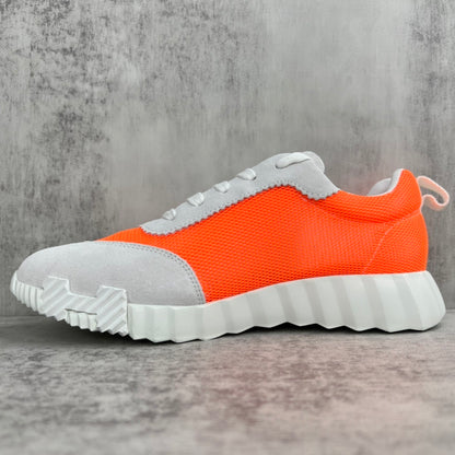 Hermes Bouncing Sneakers "Orange-Grey"
