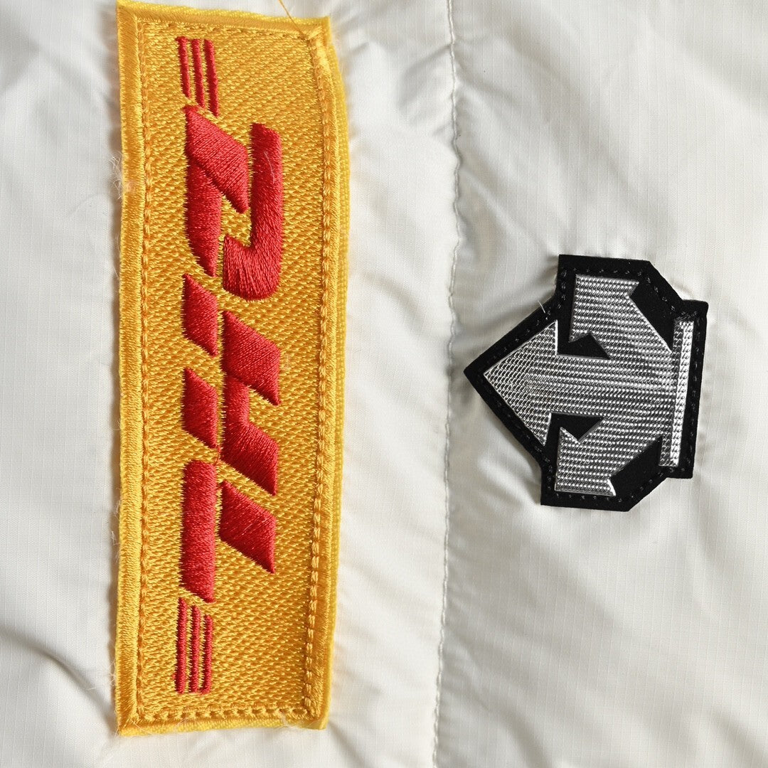 Descente Ski Down Jacket "White-Black"