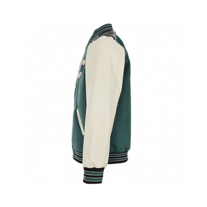 Celine Varsity Jacket "Green-White"