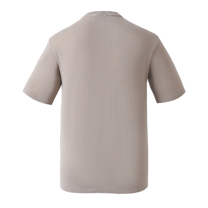 Louis Vuitton x Park Seo Bo Short-Sleeved Cotton Crewneck "Beige"