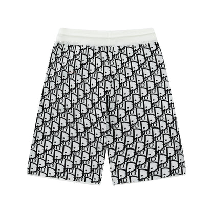 Dior Monogoram Shorts "White-Black"