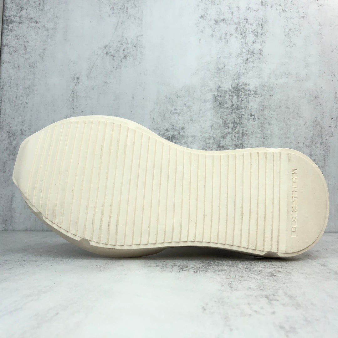 Rick Owens Abstract Beetle Boots "White"