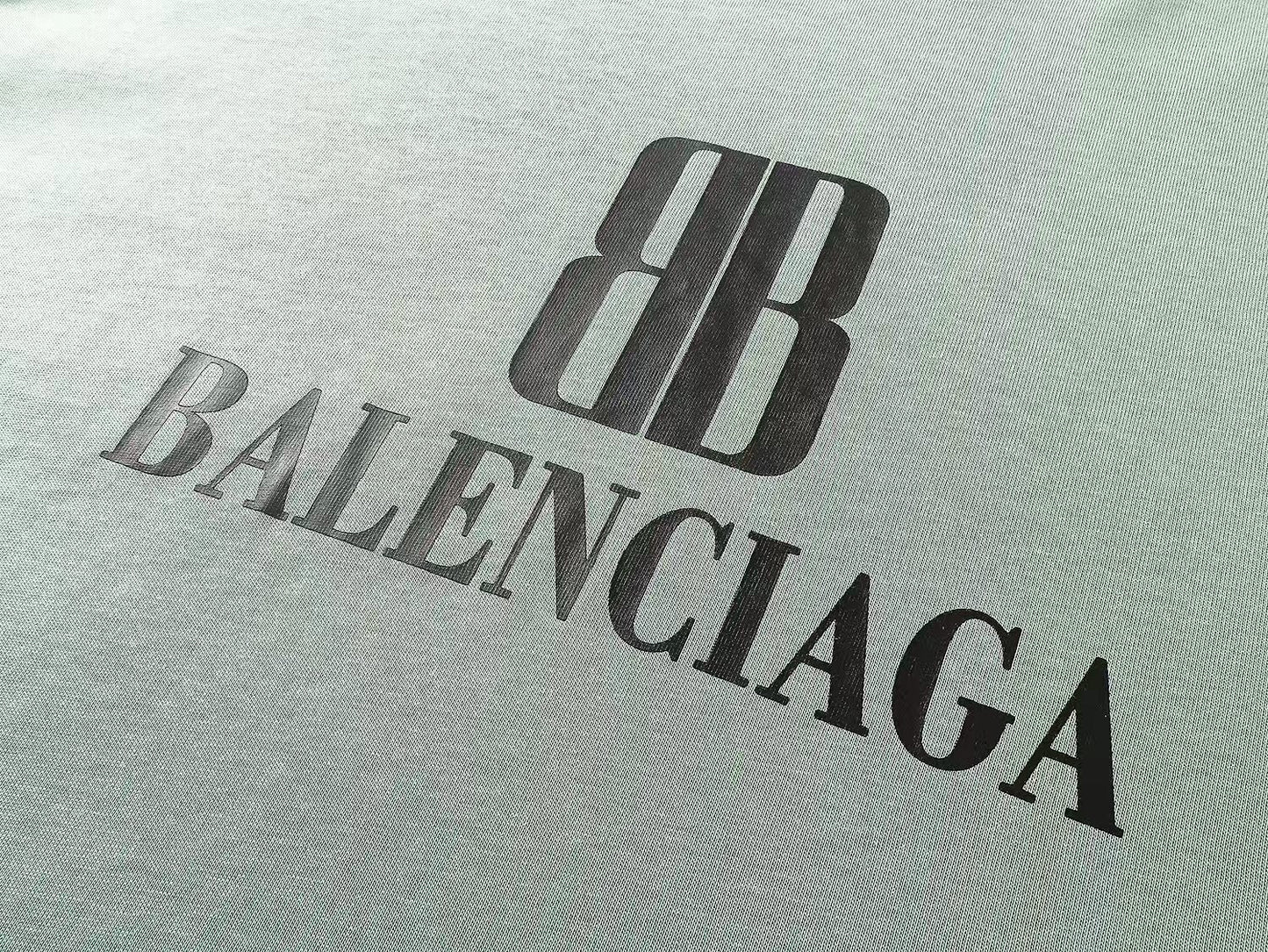 Balenciaga Nano BB T-Shirt "Green"