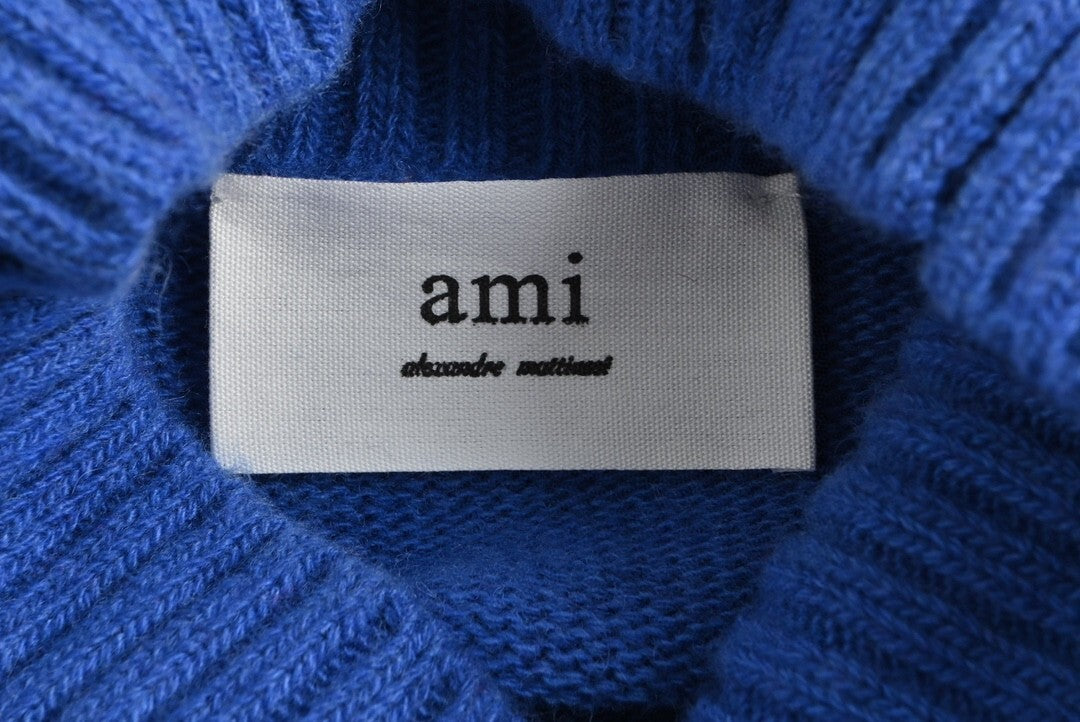 Ami Paris Ami De Coeur Sweater "Blue"