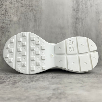 Gucci x The North Face Rhyton "White-Multicolour All Over Logo"