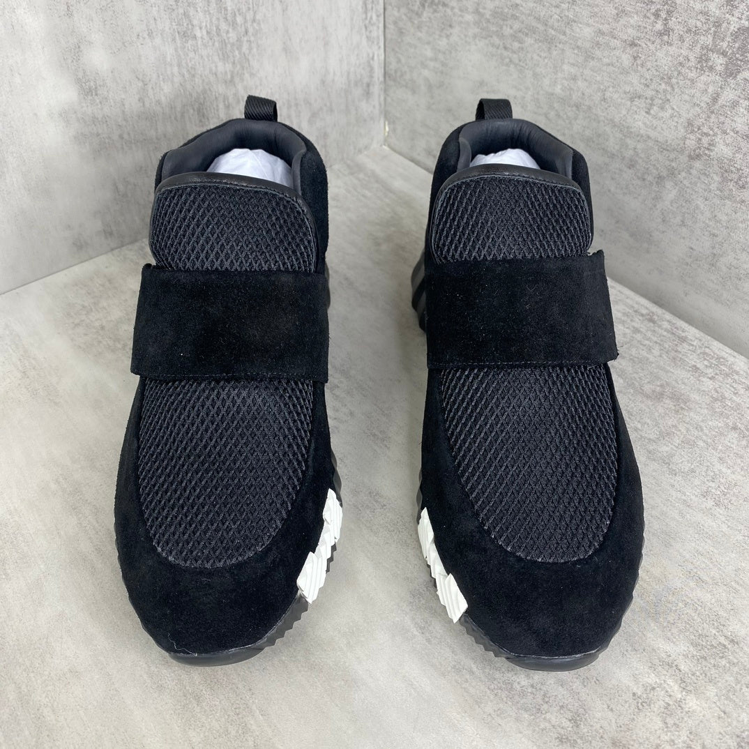 Hermes H "Black Suede"