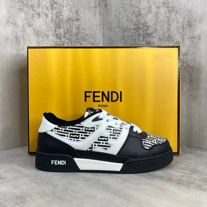 Fendi Match "White-Black Monogram"