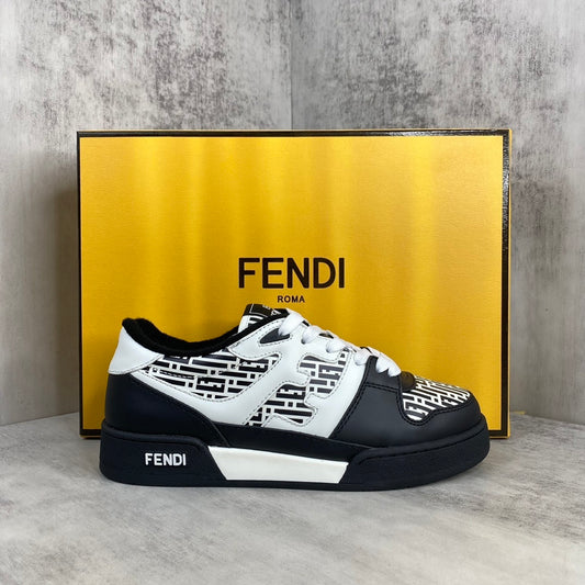 Fendi Match "White-Black Monogram"