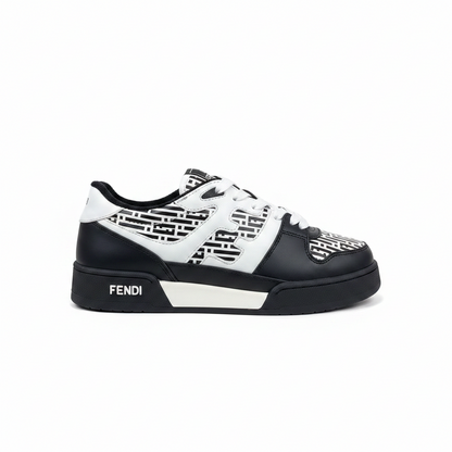 Fendi Match "White-Black Monogram"