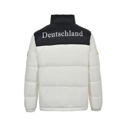 Descente Ski Down Jacket "White-Black"