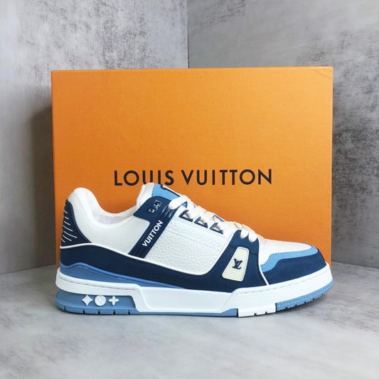 Louis Vuitton Trainers "Blue-White"