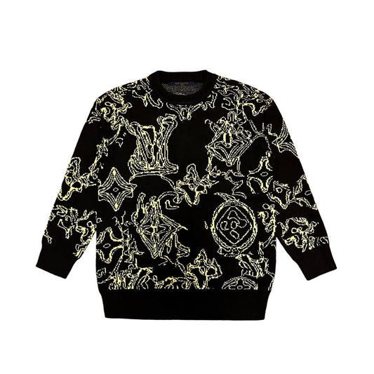 Louis Vuitton Sweater "Black-Yellow"