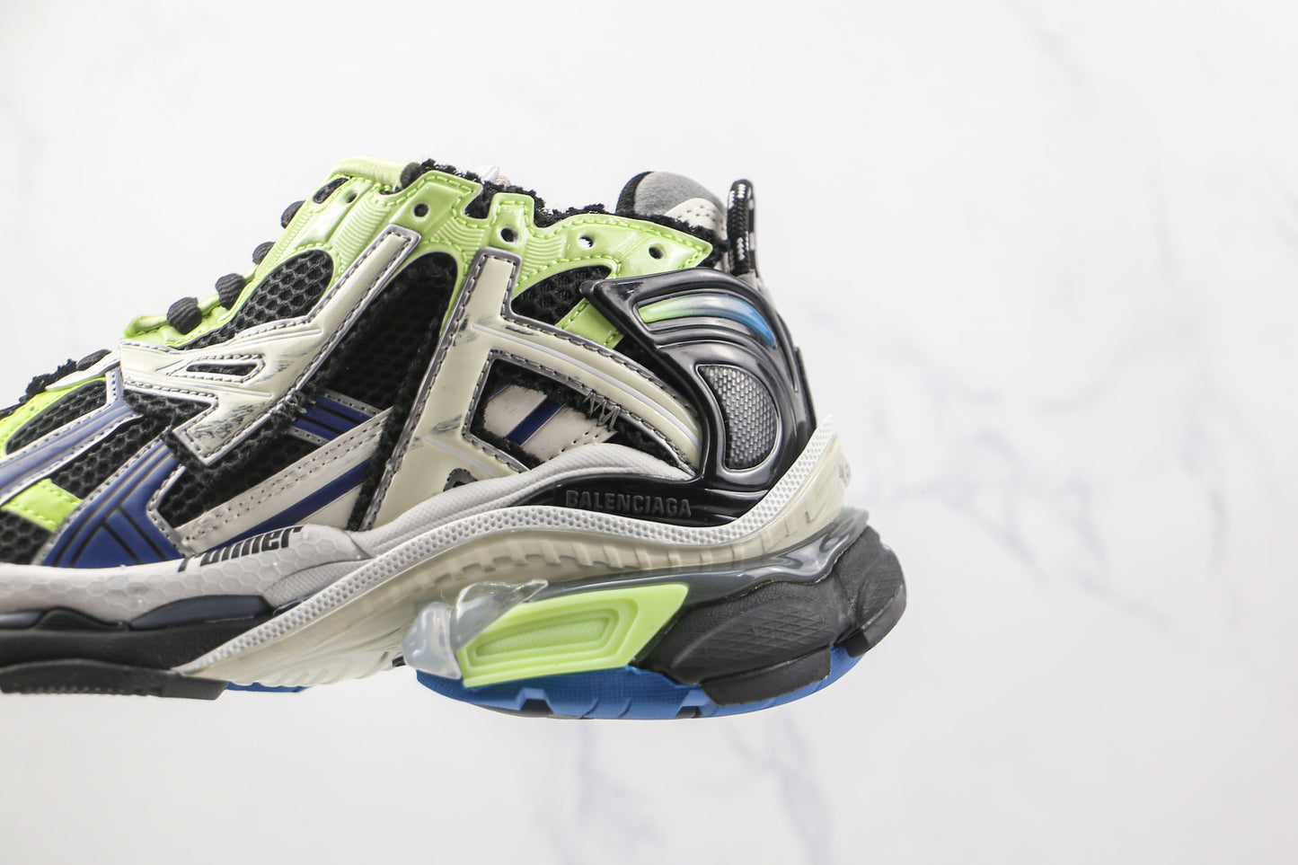 Balenciaga Runner "Grey-Blue-Green"