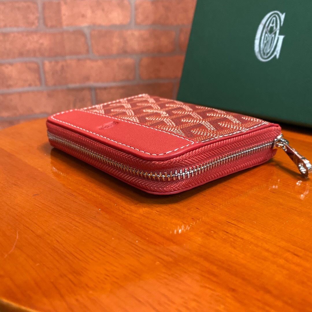 Goyard Matignon PM Wallet "Red"
