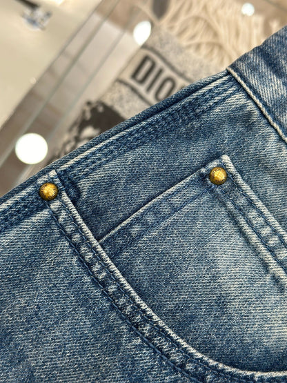 Louis Vuitton Denim Carpenter Shorts