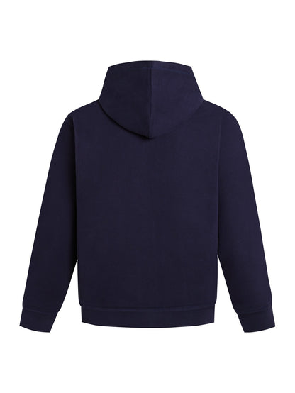 Miu Miu Jersey Zip-up Hoodie "Navy"