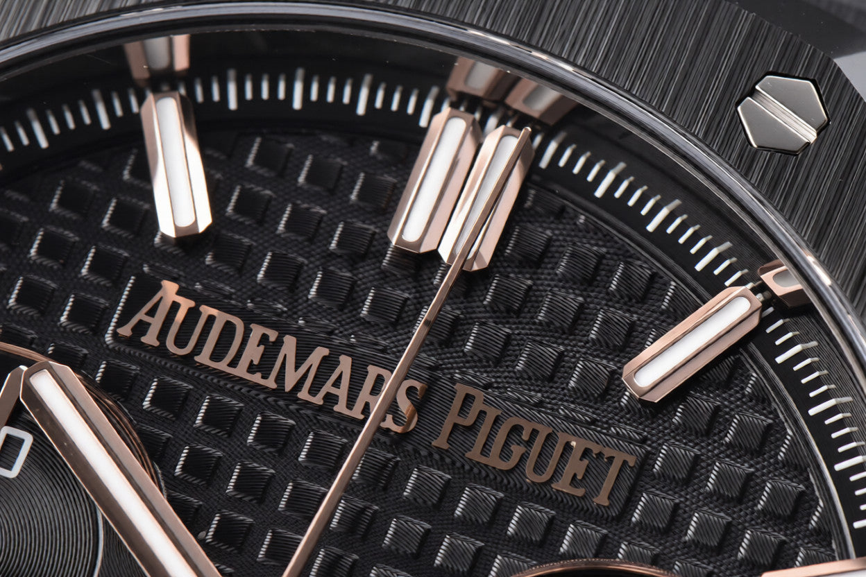 Audemars Piguet Royal Oak Chronograph 41mm Black Ceramic Black Dial