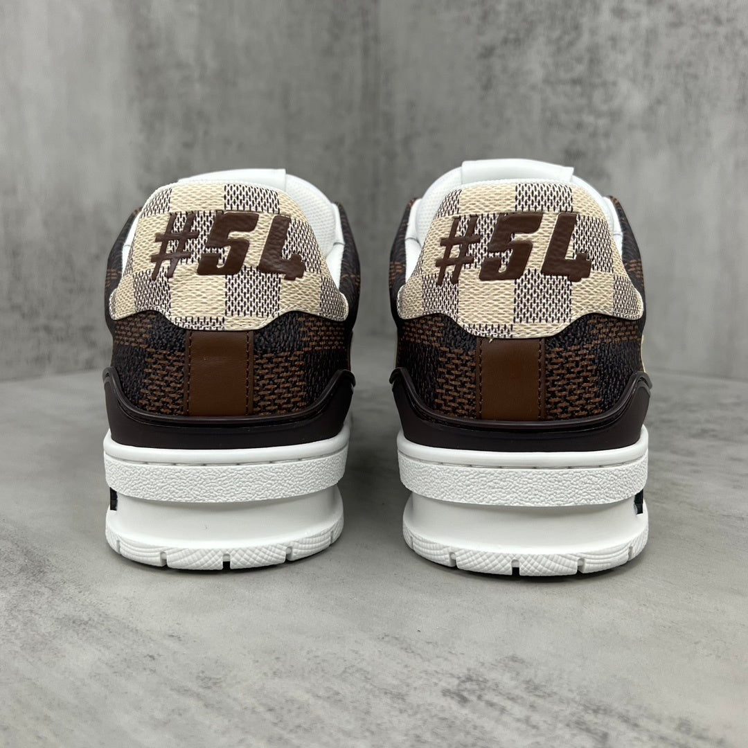 Louis Vuitton Trainers "Brown Ebene"