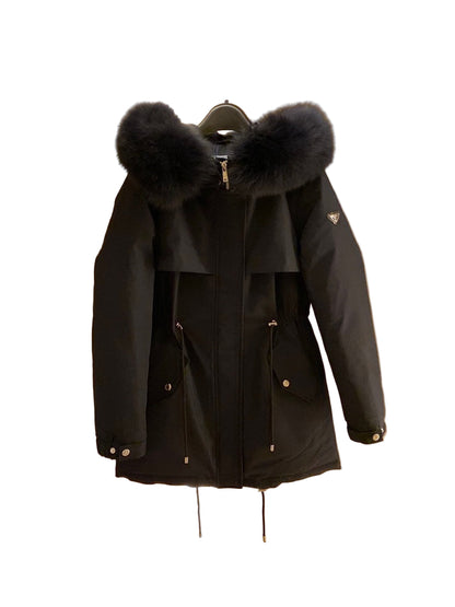 Prada Down Coat Jacket "Black"