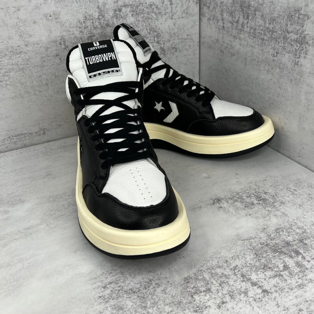 Rick Owens x Converse TURBOWPN High "Black-White"