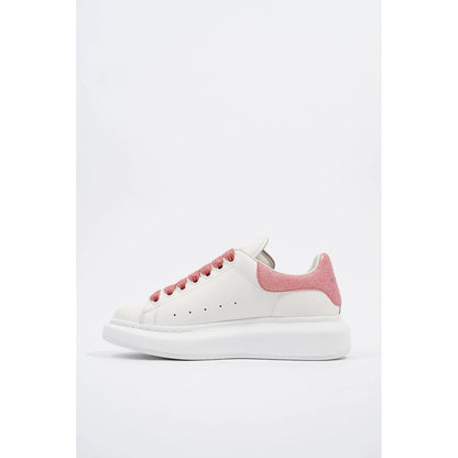 Alexander McQueen Oversized "White-Pink Glitter"