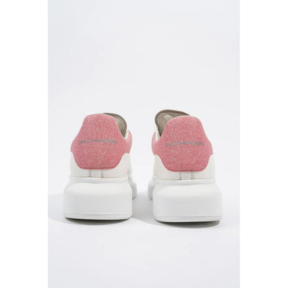 Alexander McQueen Oversized "White-Pink Glitter"