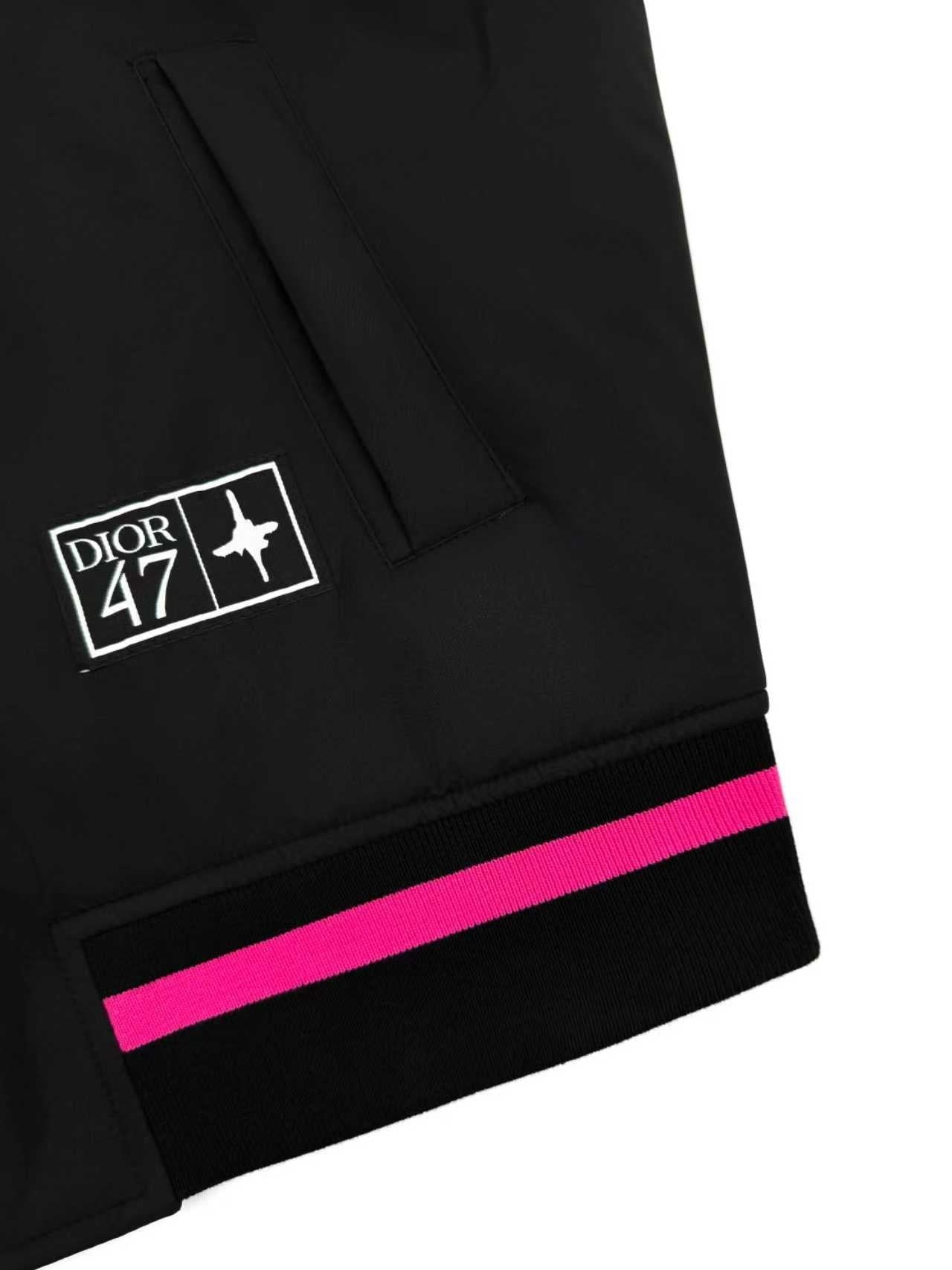 Dior x Lewis Hamilton Blouson Jacket "Black Technical Fabric"