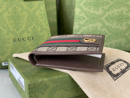 Gucci Ophidia GG Bi-Fold Wallet