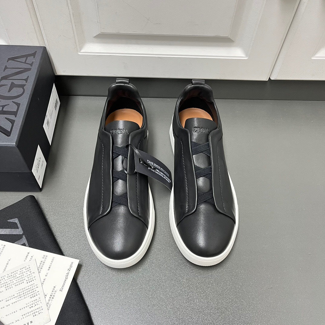 Zegna Triple Stitch Seconds Skin "Black"