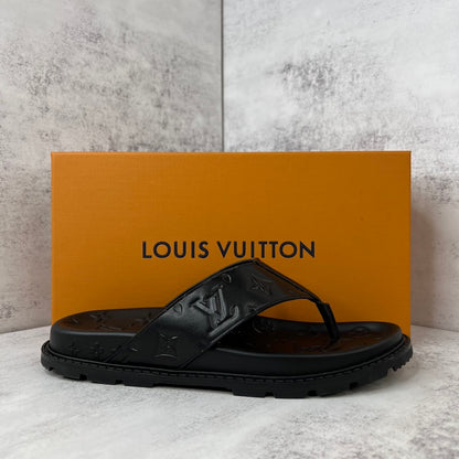 Louis Vuitton Flip-Flops "Black"