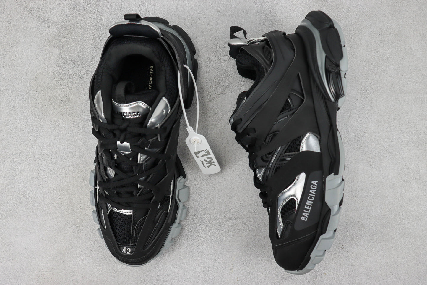 Balenciaga Track "Black-Silver"